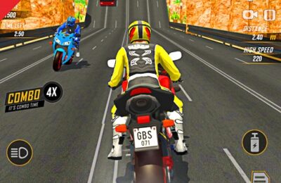 Highway Rider Bike Racing: Crazy Bike Traffic Race