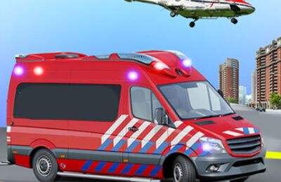 Ambulance Rescue Game Ambulance helicopter