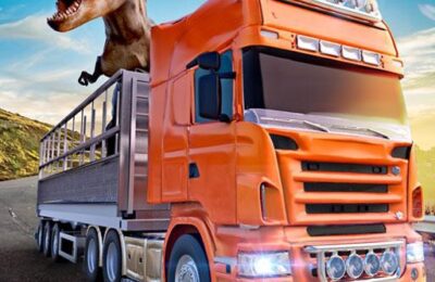 Animal Zoo Transporter Truck Driving Game 3D