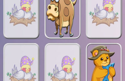 Animals Memory Game