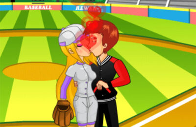 Baseball Kissing