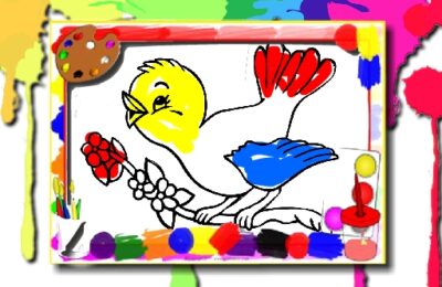 Birds Coloring Book