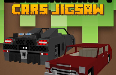 Blockcraft Cars Jigsaw