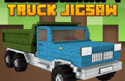 Blockcraft Truck Jigsaw