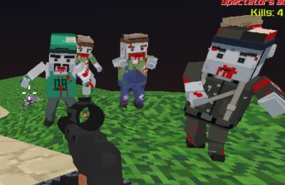 Blocky Combat Strike Zombie Survival