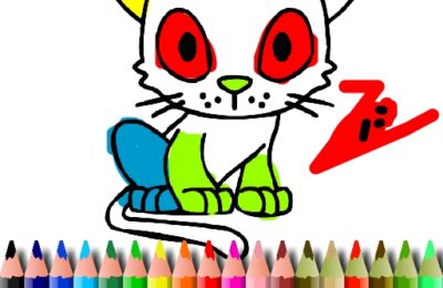 BTS Cat Coloring