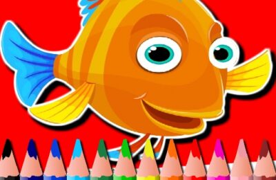 BTS Fish Coloring Book