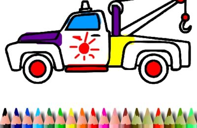 BTS Trucks Coloring