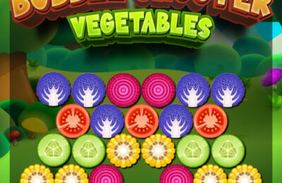 Bubble Shooter Vegetables