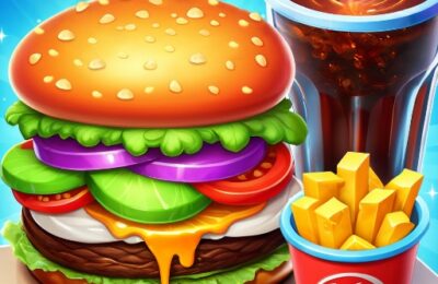 Burger Cafe – Cooking Games For Kids