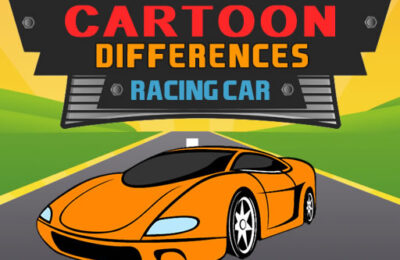 Cartoon Racing Car Differences