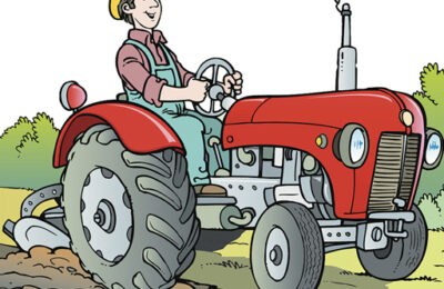 Cartoon Tractor Puzzle