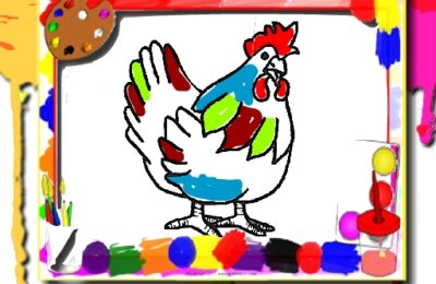 Chicken Coloring Book