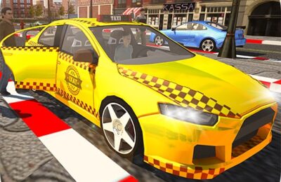 City Taxi Driver Simulator : Car Driving Games