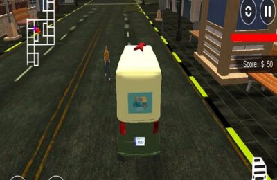 City Tuk Tuk Rickshaw : Chingchi Simulator Game