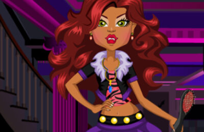 Clawdeen Wolf flirting Dressup