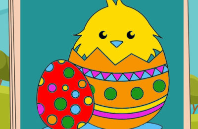 Coloring Book Easter