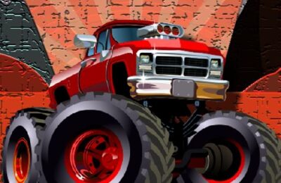 Crazy Monster Trucks Puzzle