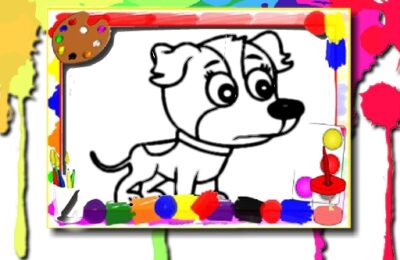 Dogs Coloring Book