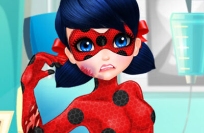 Dotted Girl Ambulance For Superhero