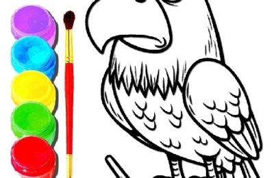 Eagle Coloring Book