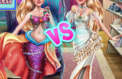 Ellie Mermaid Vs Princess