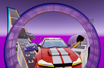 Elon Cars : Online Sky Stunt