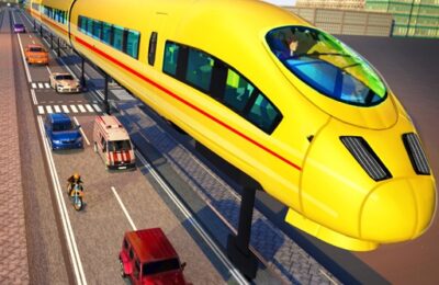 Euro Train Simulator Game 3D