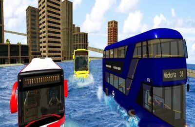 Extreme Water Surfer Bus Simulator