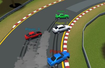 Fantastic Pixel Car Racing Multiplayer