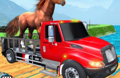 Farm Animal Transport Truck Game