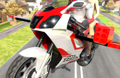 Flying Motorbike Driving Simulator