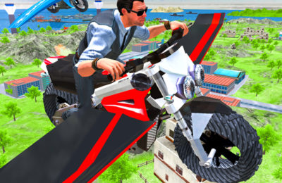 Flying Motorbike Real Simulator