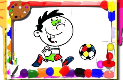 Football Coloring Time