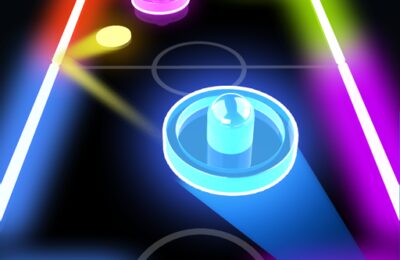 Glow Hockey HD