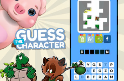 Guess the Character Word Puzzle Game