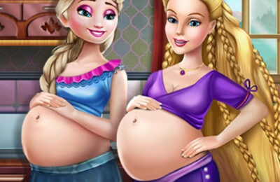 Happy Princesses Pregnant Bffs