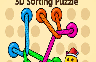 Hazel Tangle Rope 3D: Sorting Puzzle
