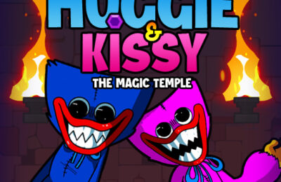 Huggie & Kissy The magic temple