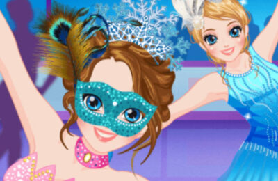 Ice Skater Princess Dressup