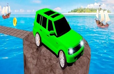 Impossible Jeep Racing Game : Crazy Tracks