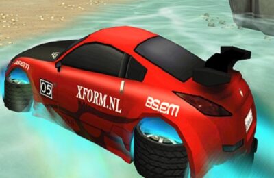 Incredible Water Surfing : Car Racing Game 3D