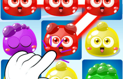 Jelly Monsters Link Puzzle