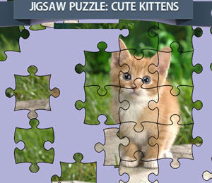 Jigsaw Puzzle: Cute Kittens