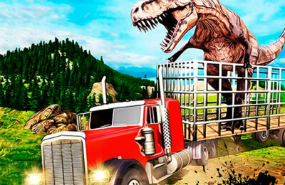 Jurassic Dino Transport Truck