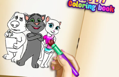 Kitty Coloring Book