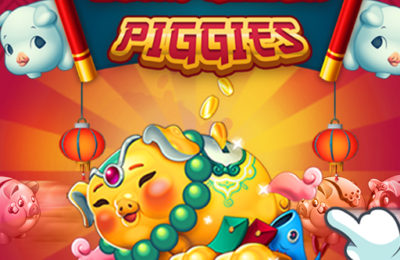 Lucky Golden Piggies