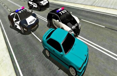 Mad Cop Police Car Race :Police Car vs Gangster Escape