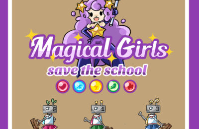 Magical girl Save the school