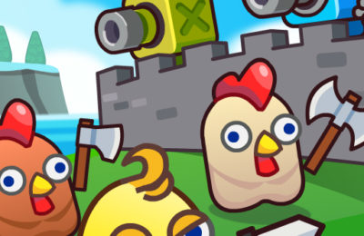 Merge Cannon: Chicken Defense